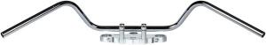 TRW steel handlebar Mystic High chrome 22mm with ABE