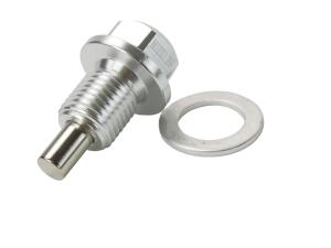 Ölablasschraube silber mit Magnet M12x125 für Suzuki VL 800 Intruder