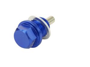 Ölablassschraube für BMW/CanAm/Ducati/Honda/Simson/Triumph/Yamaha Magnet blau M14x1,5