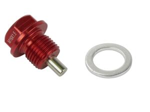 Ölablassschraube für BMW/Aprilia/Harley/Sherco Magnet rot M16x1,5