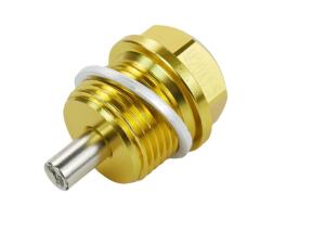 Ölablassschraube für BMW/Yamaha/Husqvarna/Cagiva Magnet gold M20x15