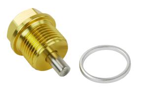 Ölablassschraube für BMW/Yamaha/Husqvarna/Cagiva Magnet gold M20x15