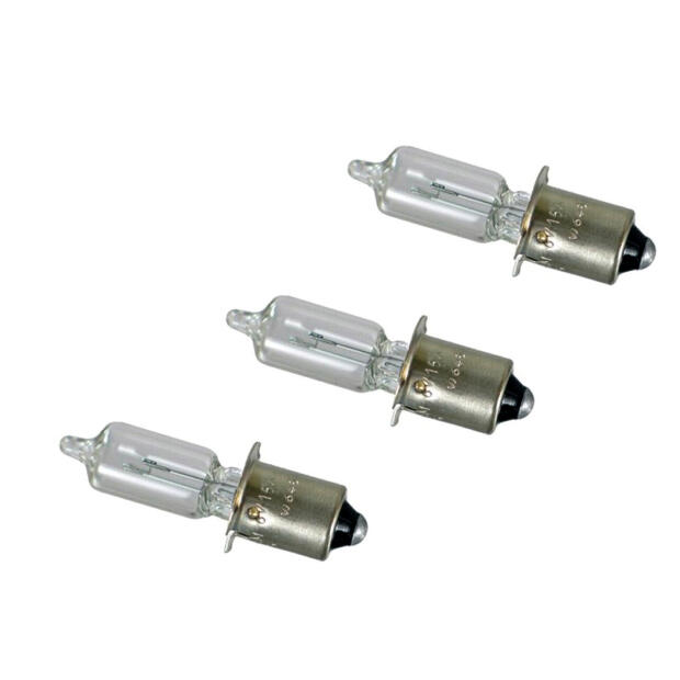 Bulb for halogen headlights 6V 15W HS2 PX13.5S 3pcs.