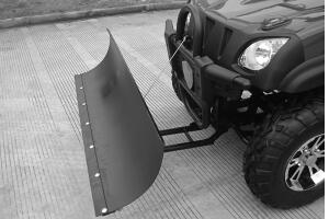 Chasse-neige en métal pour Quad / ATV de 150 cm de large, chasse-neige professionnel universellement