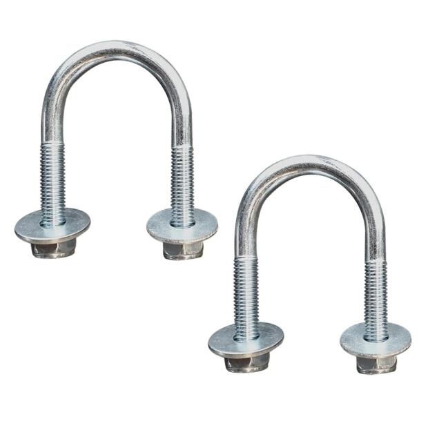 Schneeschild U-Bügel für Haltersatz für Kunststoff Schneeschild Shark Quad ATV UTV paarweise