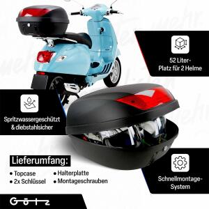 Top Case for Yamaha motorcycle XXL 52L