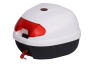 Topcase pour Aprilia / Arctic Cat / BMW/Gilera /Honda / Kymco 32litres blanche