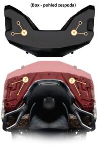 Frontkoffer für TGB Blade 600 / Blade 1000 Quadkoffer Staubox Koffer ATV Quad