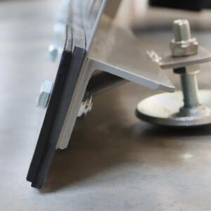 Metal snow plow for Quad / ATV 150cm wide, universal