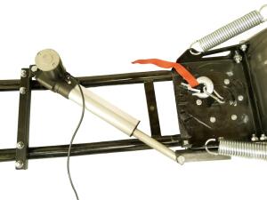 Snow plow with automatic adjustment for  Access Motor MAX 250/300/4/5, MAX 650/750/800 EFI, MAX LT 650/750/800 EFI, Shade 420 / 650 / 850 LT 150cm wide in metal