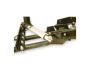 Snow plow with automatic adjustment for  Suzuki Vinson 500/King Quad LTA 400/450/500/750/LT-V700 TwinPeak 150cm wide in metal
