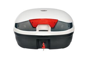 Topcase 46Liter weiß Roller Quad Motorrad B-Ware