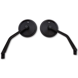 Spiegel rund, verstellbar NOVA-RUN schwarz