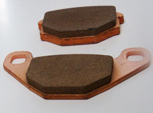 Bremsbeläge für Kawasaki KDX KLR 650 600 KX 125 500 hinten Sintermetall