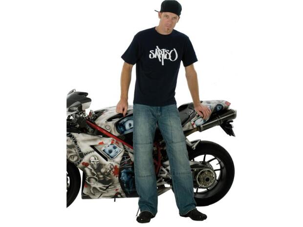 HAHN66 Jeans Sartso Killer made with DuPont-Kevlar Herren Größe 40 (3XL)