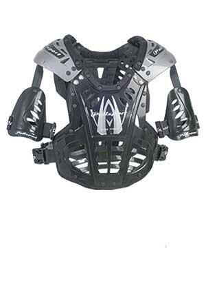 POLISPORT Brustpanzer Kid XP-1 schwarz Größe 5-8 Jahre