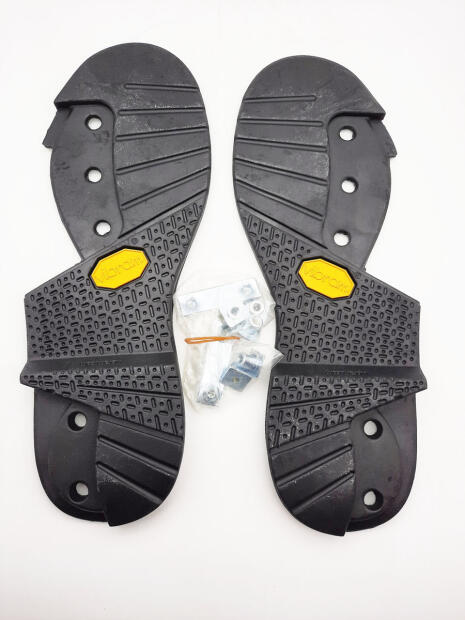 VIBRAM Supermoto-Sohle VSM schwarz Sohlenlänge 31cm ink. Gewindebuchsen 1 Paar