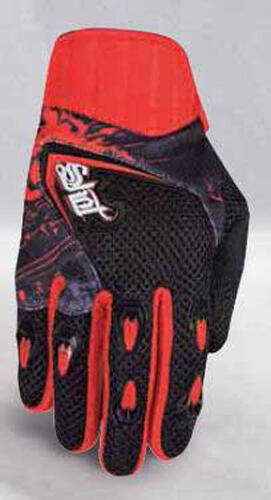 SHOT Cross Enduro Handschuhe DEVO schwarz-rot Gr. S/8