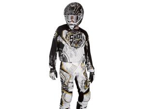 SHOT Cross Enduro Hose CONTACT LORD schwarz-weiss-gold...