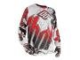 SHOT Cross Enduro Jersey FLEXOR IMPACT weiß-rot-grau Gr. 52