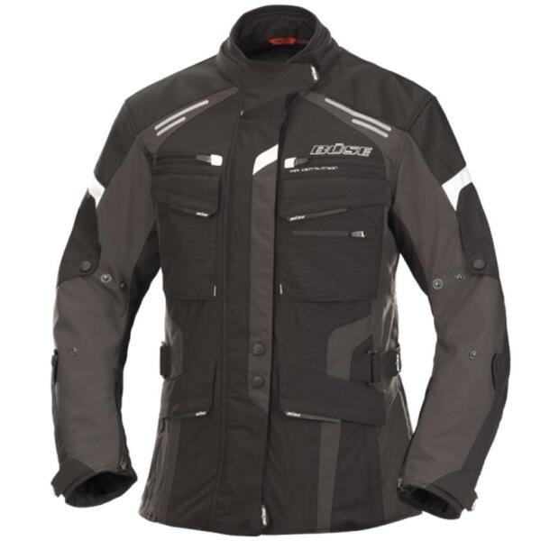 BÜSE Jacke TORINO EVO schwarz/anthrazit Größe 56