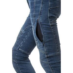 RAINERS Motorrad Protektorenjeans Valentina Damen blau Größe M/38