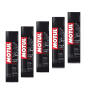 Kettenspray Motul C2+ 400ml 5-er Set MC Care Chain Lube Road plus weiß PTFE