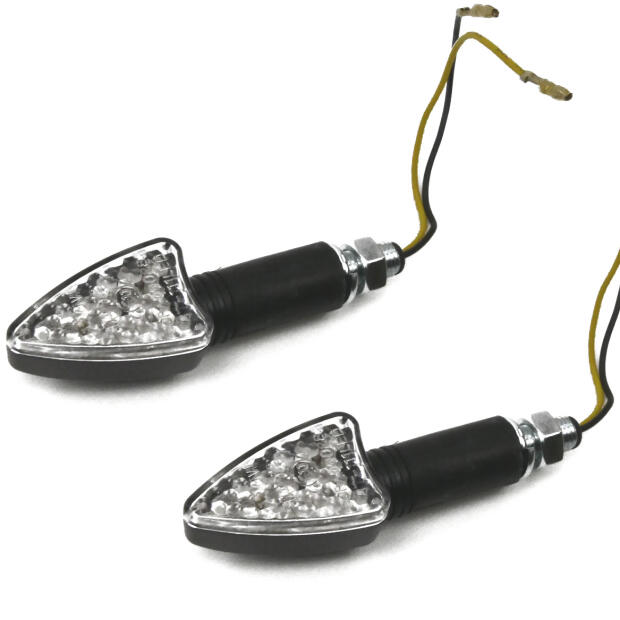 Blinker Mini LED klar Arrow vorne / hinten paar