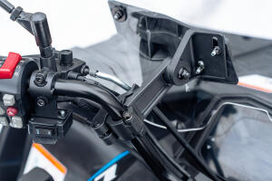 Universal Windscreen with Mounting Kit for Quad & ATV