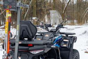 Universal Windscreen with Mounting Kit for Quad & ATV