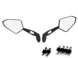 Mirror for Yamaha WR 125 / XT 125, Suzuki DR 125, Kawasaki KMX 125 / 200