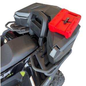 Koffer für Access Xtreme 480 SM Box Quad ATV Topcase hinten 2 Helme B-Ware