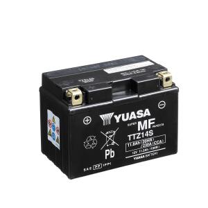 YUASA TTZ14S Motorradbatterie AGM 12V 11,2Ah 230CCA...