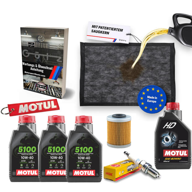 Kundendienst für CF Moto CForce / Explorer Terralander 525 Wartung Inspektion Motor Getriebe Differential