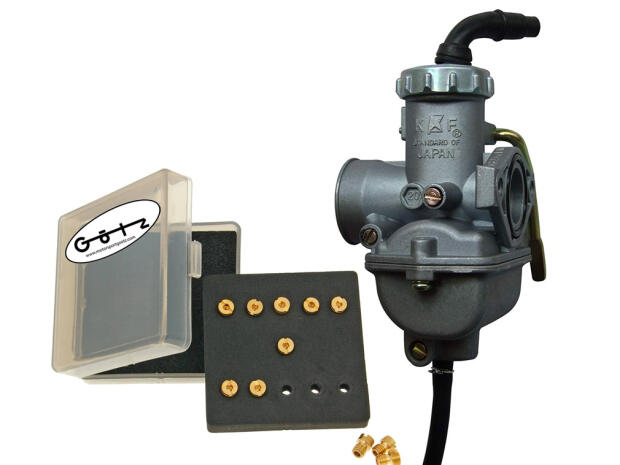 Vergaser für Honda Dax Monkey Gorilla ZB ST50 ST70 Skyteam CB XL 50 70 mit Düsen