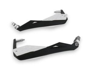 Handschützer Handprotektoren L-Handguards Aluminium Integral weiß