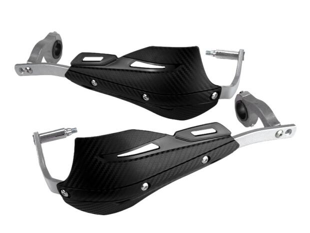 Handschützer Handprotektoren Touquet Handguards Aluminium Integral schwarz