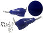 Handschützer Handprotektoren Touquet Handguards Aluminium Integral blau