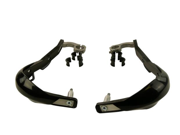 Handschützer Handprotektoren Evo Handguards Aluminium Integral schwarz