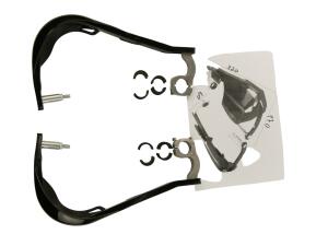 Handschützer Handprotektoren Evo Handguards Aluminium Integral schwarz