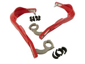 Handschützer rot Handprotektoren Evo Handguards Aluminium Integral