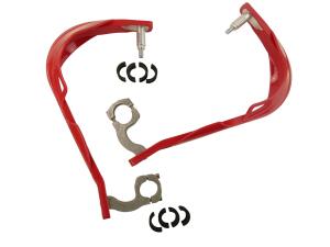 Handschützer rot Handprotektoren Evo Handguards Aluminium Integral