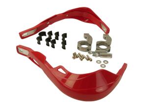 Handschützer rot Handprotektoren Evo Handguards Aluminium Integral