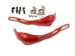 Handschützer rot Handprotektoren Evo Handguards Aluminium Integral