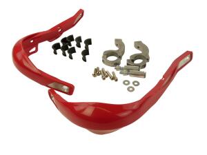 Handschützer rot Handprotektoren Evo Handguards Aluminium Integral