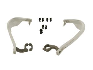 Handschützer weiß Handprotektoren Evo Handguards Aluminium Integral