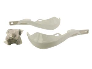 Handschützer weiß Handprotektoren Evo Handguards Aluminium Integral