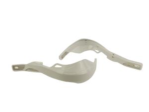 Handschützer weiß Handprotektoren Evo Handguards Aluminium Integral