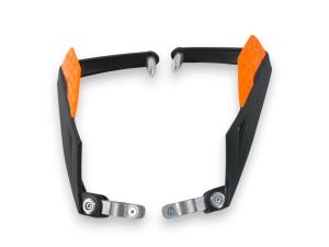 Protège-mains L-Handguards Aluminium Integral orange