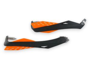 Handschützer Handprotektoren L-Handguards Aluminium Integral orange